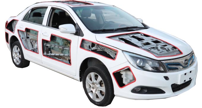 HY-QCX701新能源汽車整（zhěng）車（chē）解剖模型