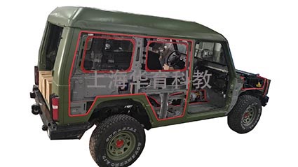HY-QC271北（běi）京BJ80整車解剖車（chē）輛實訓台