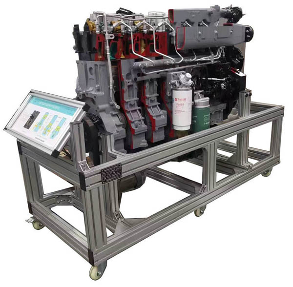 HY-QC261型WP10柴油發動機解剖運行台