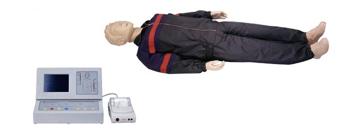 CPR500S大屏幕（mù）液晶彩顯高級（jí）全自動電腦心肺複蘇模擬人