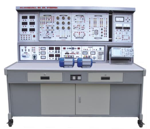 HYL-3000B型立式電工、模電、數電、電氣控製實驗裝置  